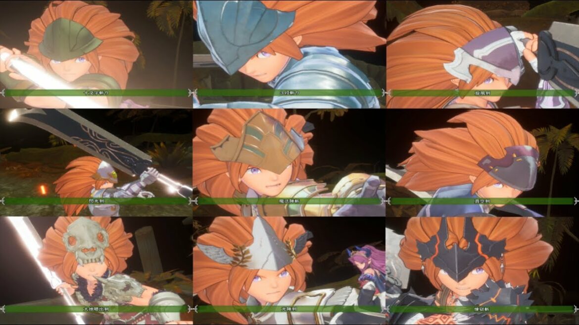 デュラン必殺技集【聖剣伝説3 TRIALS of MANA】