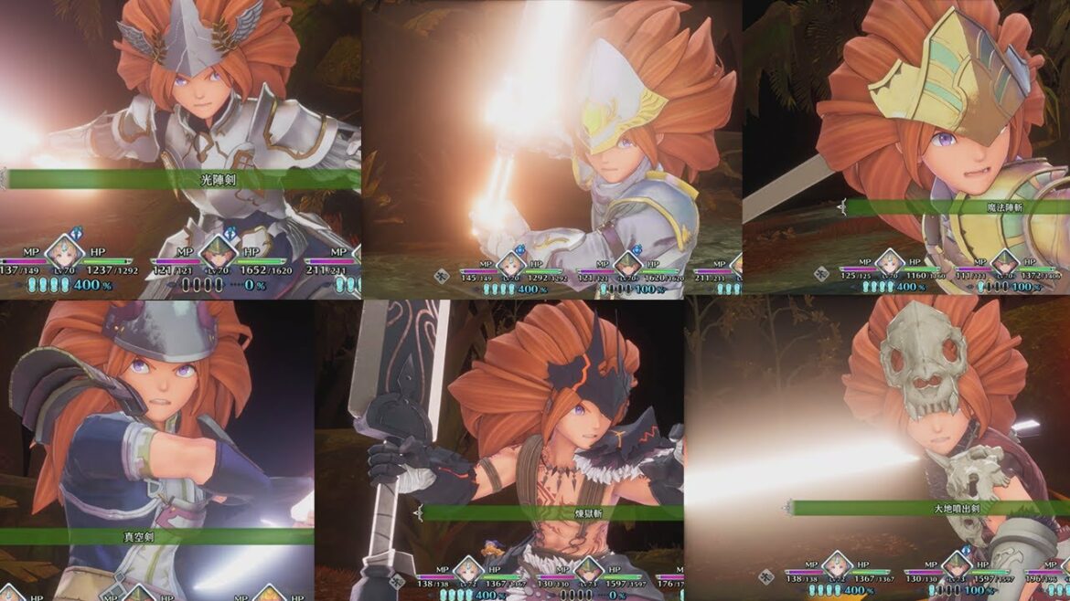 【聖剣伝説3リメイク】デュラン全クラス必殺技シーン TRIALS of MANA