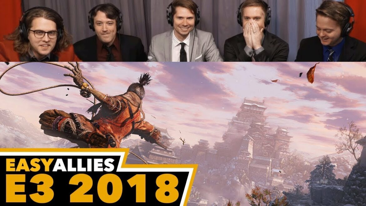 Sekiro: Shadows Die Twice – Easy Allies Reactions – E3 2018