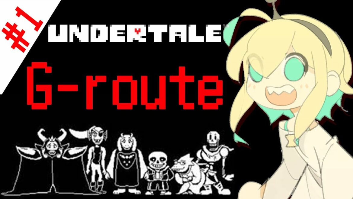 【UNDERTALE】G-ルート ROUTE【#天野ピカミィ / #pikamee 】