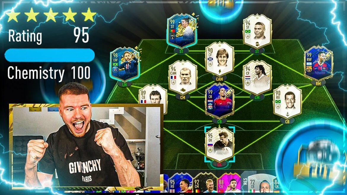 RETRO FIFA!! 195 FUT DRAFT CHALLENGE in FIFA 20 π±π±