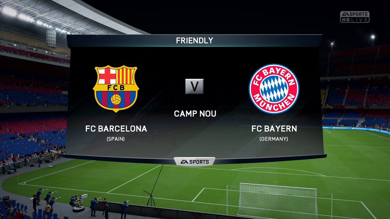 Fifa 16 Fc Barcelona Vs Fc Bayern Munich Full Gameplay Ps4 Xbox One Games Wacoca Japan People Life Style