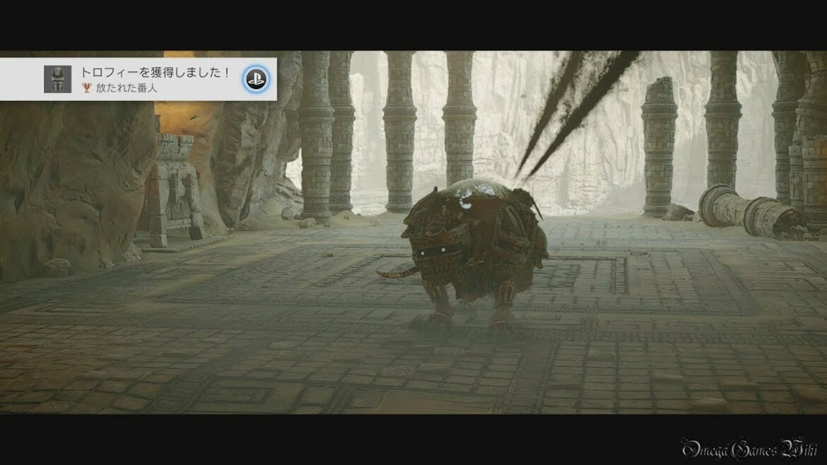 【PS4 Pro】ワンダと巨像 – #11 放たれた番人+神殿へのショートカット(第十一の巨像/Normal No Damage)