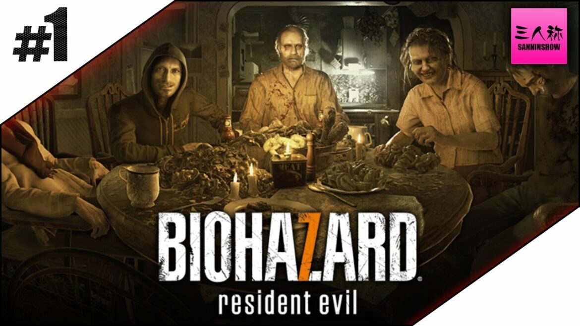 #1【生放送】ドンピシャ,鉄塔のバイオハザード7 -グロテスクVer-【三人称】