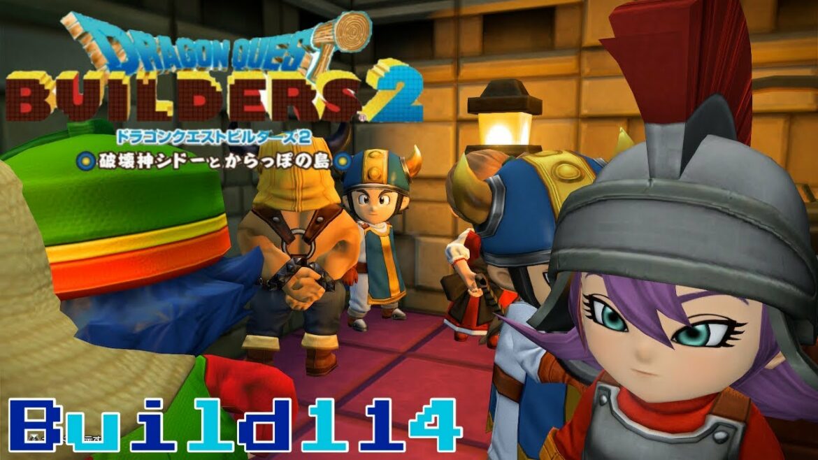 【DQB2】『ドラゴンクエストビルダーズ2 破壊神シドーとからっぽの島』Build 114 隠していたジャガイモをうっかり取られてしまう女。