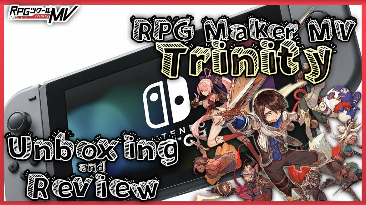 RPGツクールMVトリニティ-ニンテンドースイッチ|開梱&レビュー