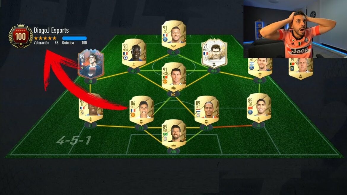 DjMaRiiO vs PRO PLAYER TOP 100 (PARTIDAZO) FIFA 22