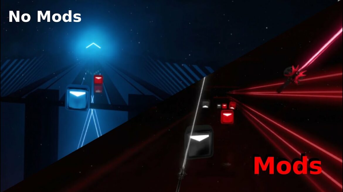 Beat Saber Glow Up Meme