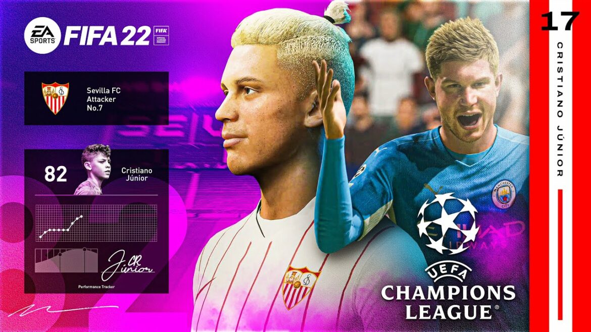 Cristianos FIRST Match In The CHAMPIONS LEAGUE! New Haircut! – FIFA 22 My Player Career Mode #17