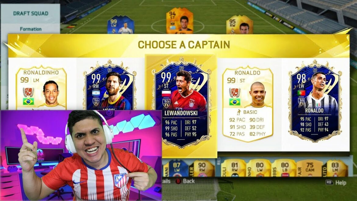 VOCÊ SE LEMBRA DO FIFA 16 ? FUT DRAFT 195 RETRO -FIFA 22 NÃO !