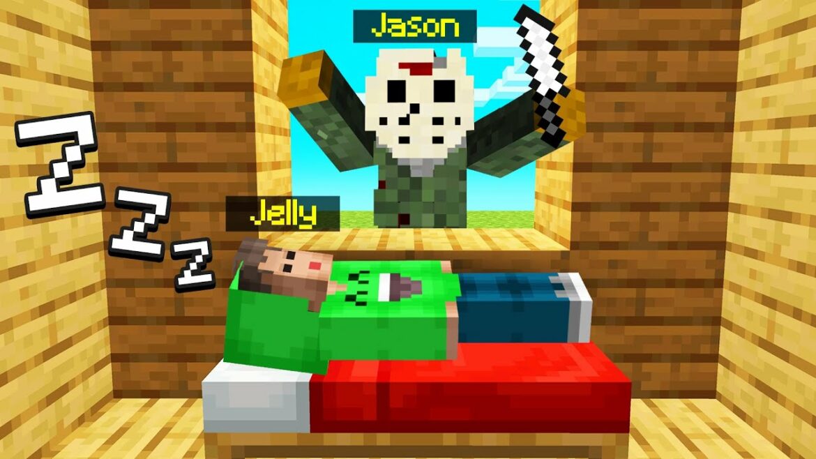 Playing Minecraft on Friday 13th…