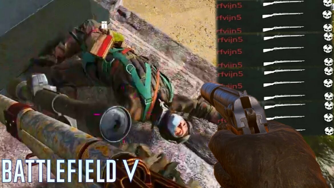 オートエイムチーターを立ち回りで凌駕してキルしまくって煽るwww【バトルフィールド5-BFV実況】