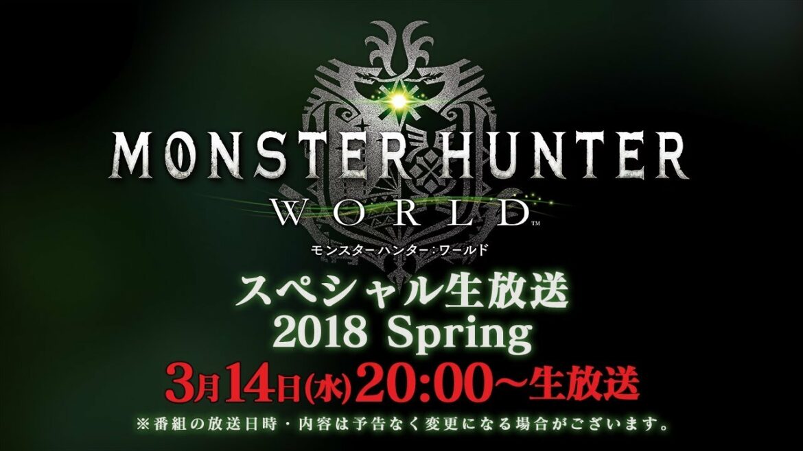 『モンスターハンター:ワールド』スペシャル生放送 2018 Spring
