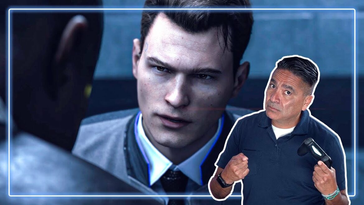Police Officer INTERROGATES a Suspect in Detroit: Become Human | Experts Play