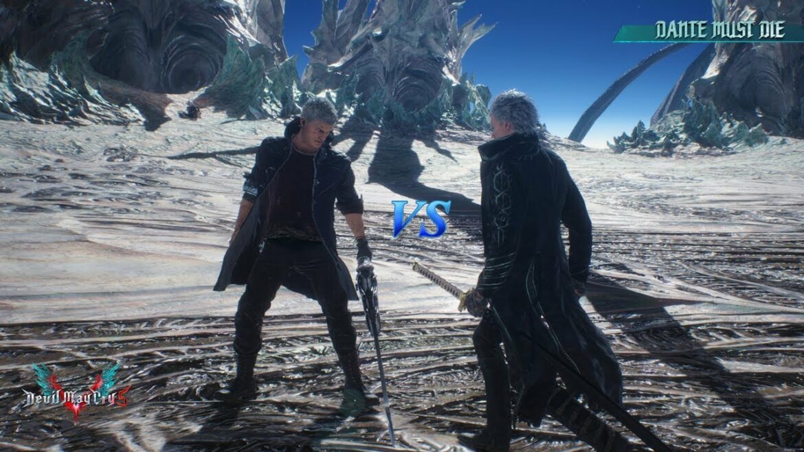 DMC5-Nero vs Vergil-ネロ vs バージル