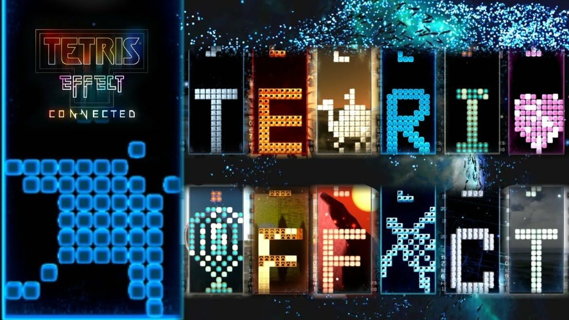 【テトリス エフェクト・コネクテッド】1周年記念テトリスアート