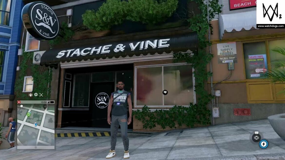 ウォッチドッグス2 パルクール練習用動画 ハッカースペース近く Watchdogs2 For Parkour practice near hacker space