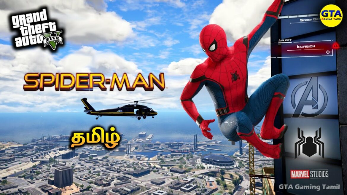 Gta5 Tamil – SPIDERMAN in GTA 5 !! Marvel AVENGERS | GTA Gaming Tamil