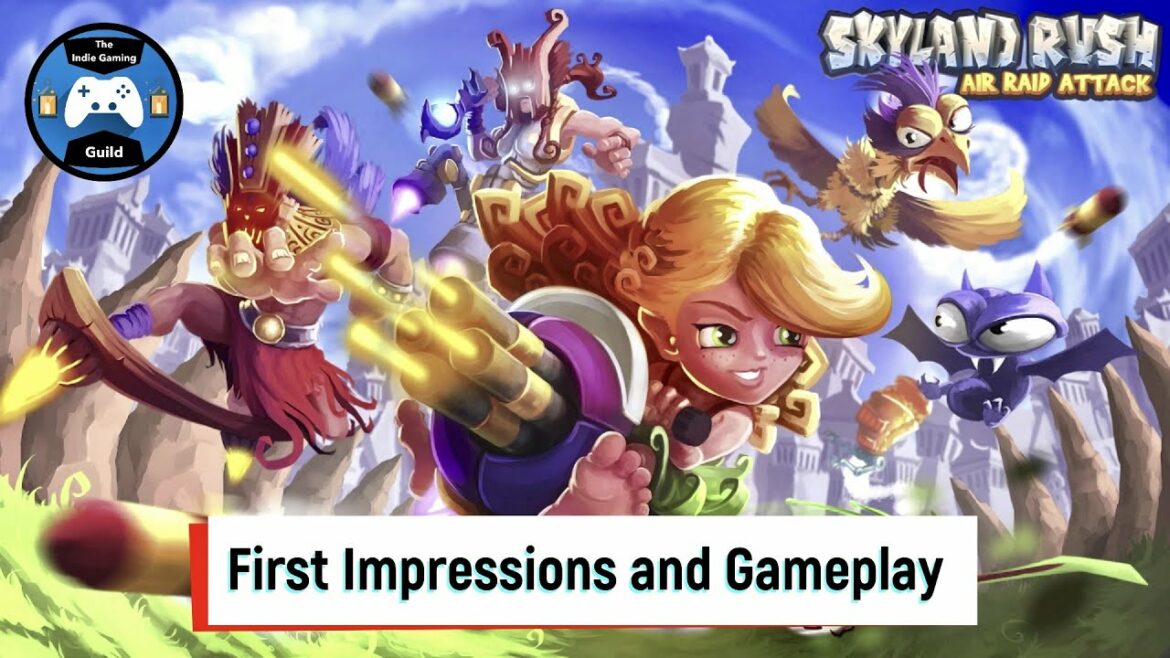 Skyland Rush – Air Raid Attack (Nintendo Switch) – First Impressions and Gameplay