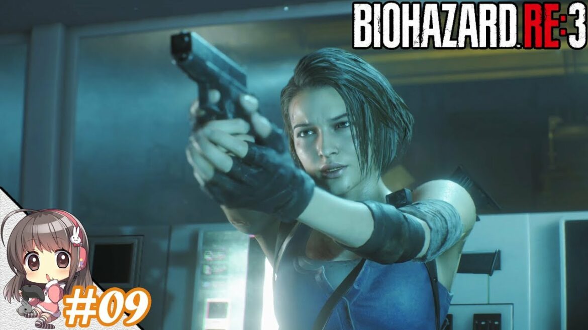 【BIOHAZARD RE:3 Z Version】#09 あかりのホラーゲーム実況