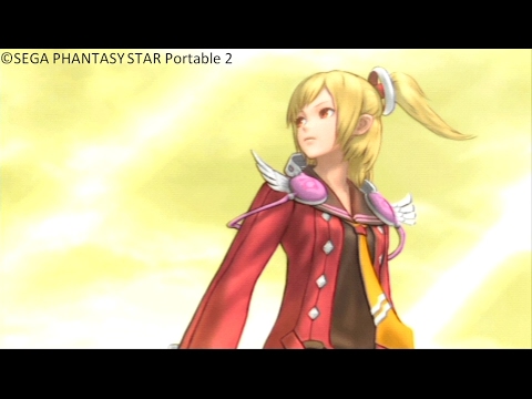ファンタシースターポータブル 2 (トゥルーエンディング) PHANTASY STAR Portable 2 " True Ending " PSPo2 ©SEGA