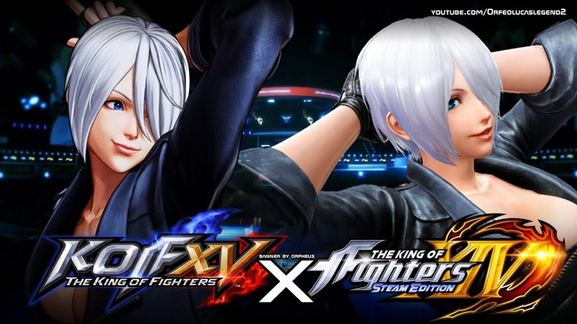 KOF XV – ÁNGEL COMPARISON WITH KOF XIV
