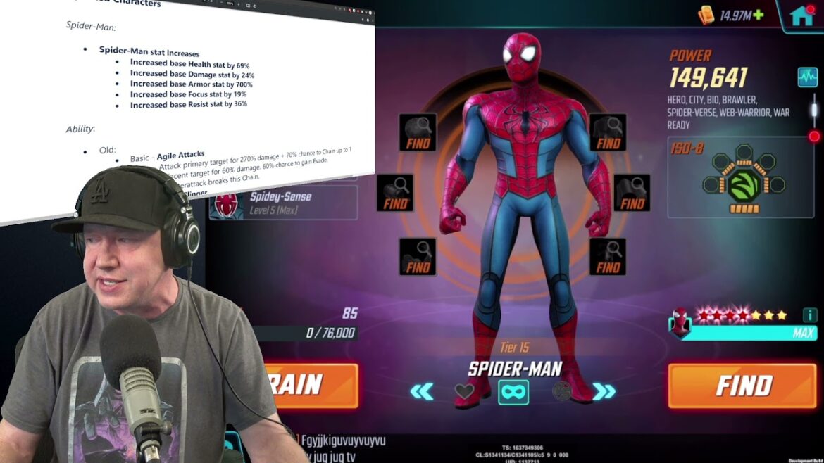 Spider Man REWORK – Spider Gwen Ghost Spider Kit – MARVEL Strike Force – MSF