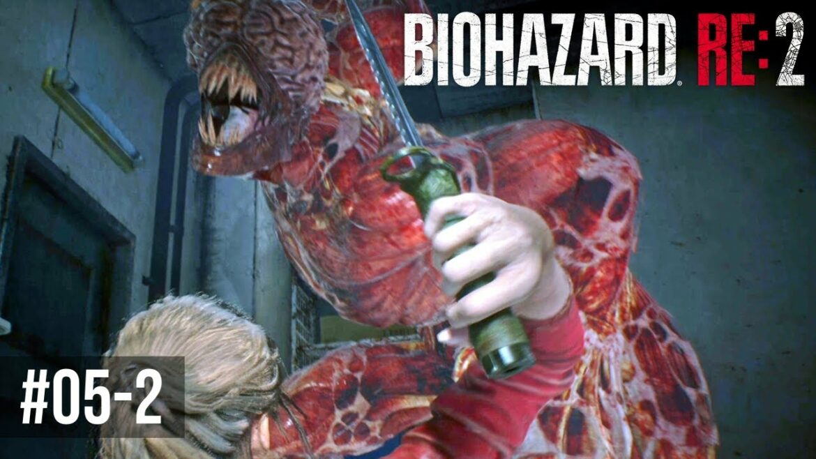 そいつにダメそれ新品のナイフ!!【バイオハザードRE:2】Part5-2