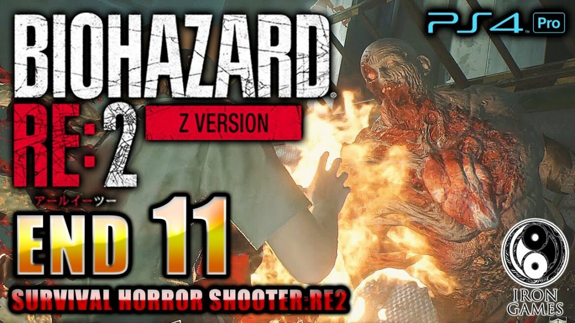 #11【BIOHAZARD RE:2】HARDCOREレオン裏編(B)エンディング!即死技に目覚めたスーパータイラントとの死闘【バイオハザードRE:2】