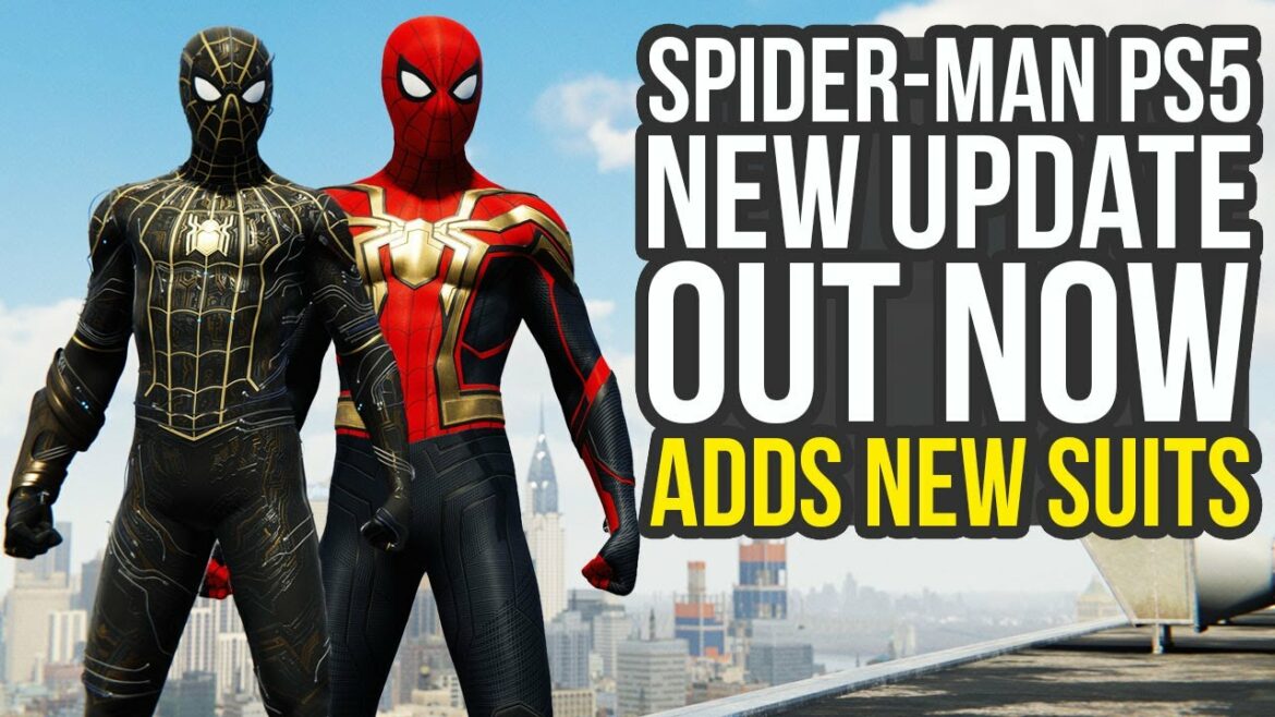 Spider Man PS5 Update Adds No Way Home Suits (Spider Man PS5 No Way Home Suits)