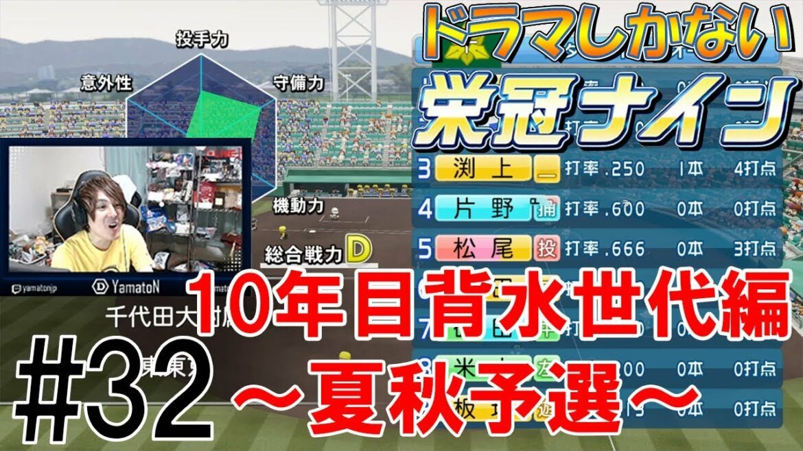 VICTORY or SHIMANE【実況パワフルプロ野球2018:栄冠ナイン】#32