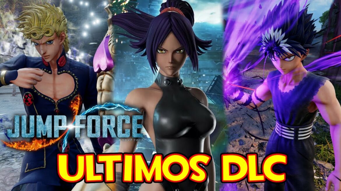 Como son los ultimos DLCS de JUMP FORCE – Giorno, Yoruichi, Meruem y Hiei