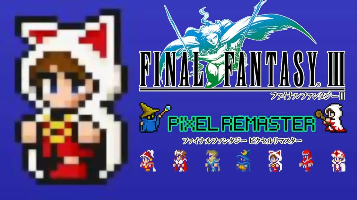 【FF3ピクセルリマスター】禁断の地エウレカへ~ボス「スキュラ・ガーディアン・ジェネラル・くのいち・アモン」ストーリー攻略【ファイナルファンタジー3】2Dリメイク Final Fantasy III