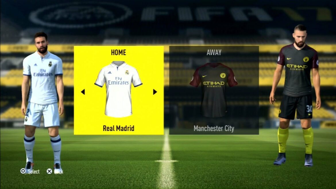 Fifa 17 Real Madrid vs Manchester City 1-2 Gameplay PS3 HD