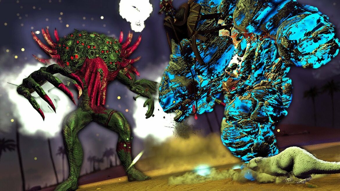 ONE LAST SHOT at the 15 Million Health MONSTER of the NIGHT! | ARK MEGA Modded #63