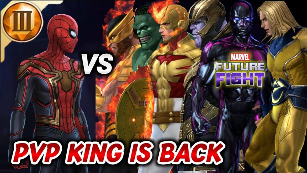 Spiderman T3 PVP King is Back | Integrated Suit Test Marvel Future Fight – Marvel Future Fight