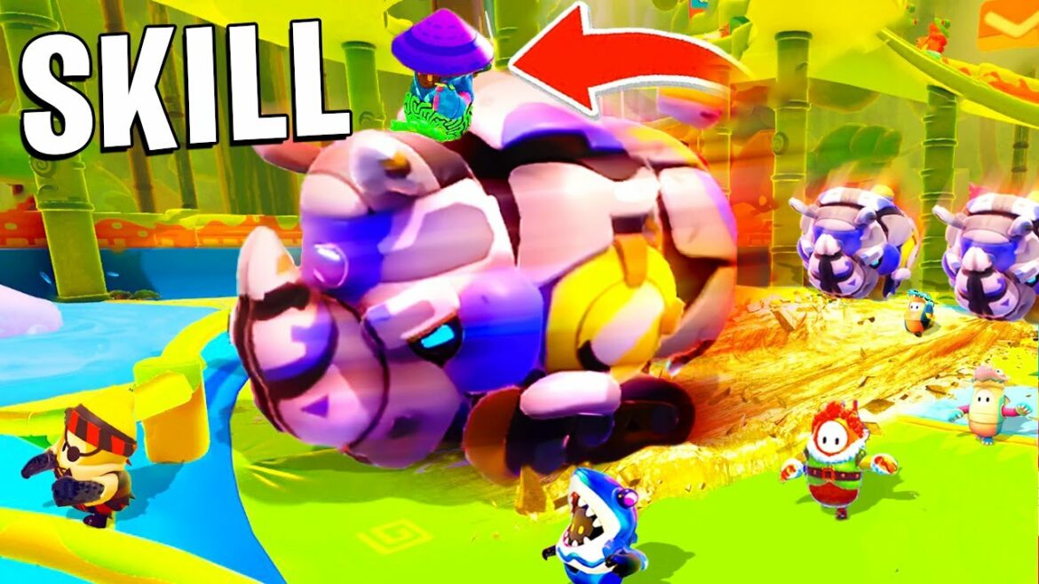 CRAZY PRO SKILL IN FALL GUYS – ππ Fall Guys WTF Moments #448 (Season 6)