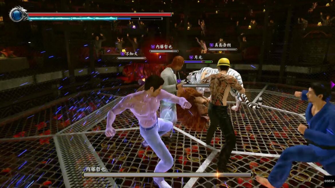 龍が如く極2 闘技場 ガチで詰んだと思った試合【最高難易度:LEGEND】大乱戦遊戯 豪炎 Yakuza Kiwami 2【PS4】