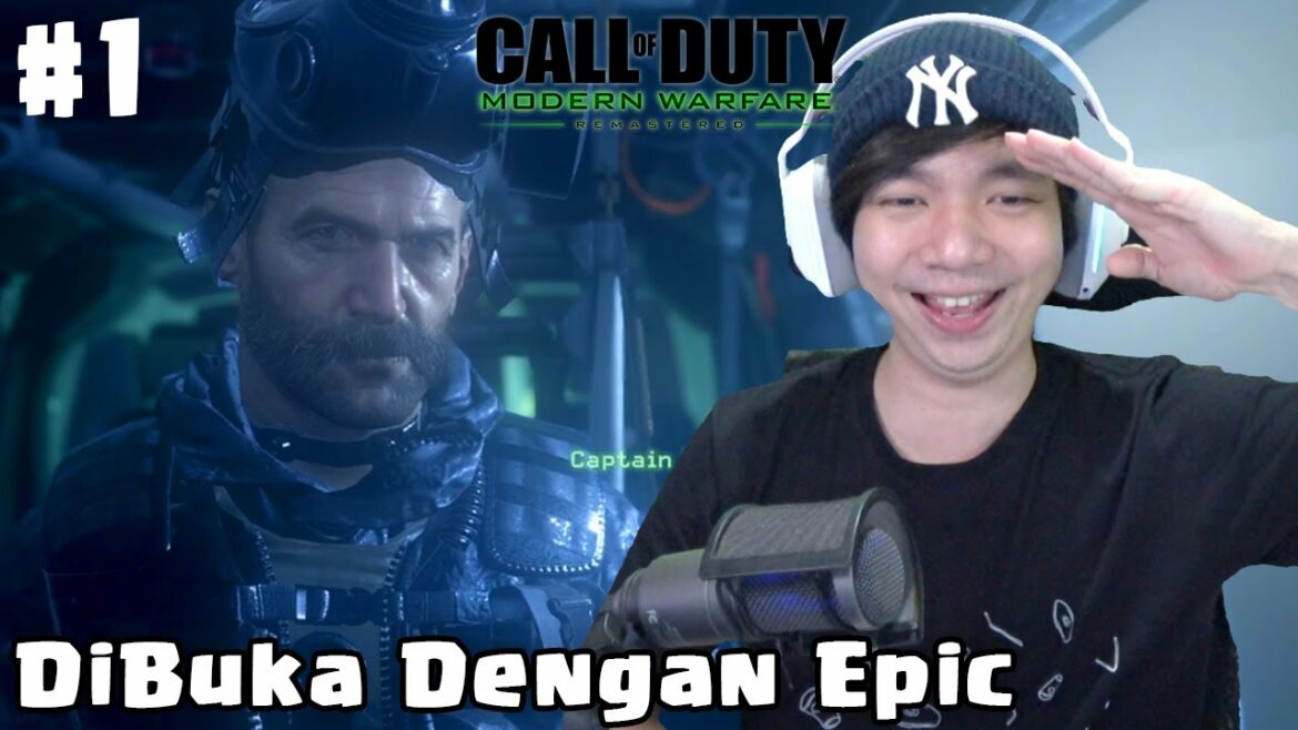 Dibuka Dengan Epic – Call Of Duty Modern Warfare Remastered – Indonesia Part 1
