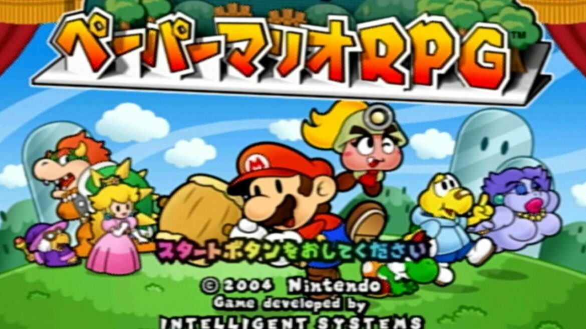 【神ゲー】ペーパーマリオRPGで遊ぶ! #1 【生放送】 ゴンババ城クリアまで!