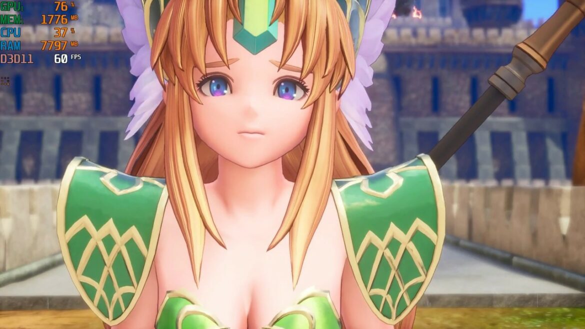 Trials of Mana (2020) – Riesz – 1080p – Max Setting – GTX 1060