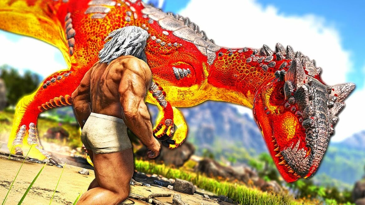 This SNEAKY DINO lured me in SELF DESTRUCTED IN MY FACE! | ARK MEGA Modded #3