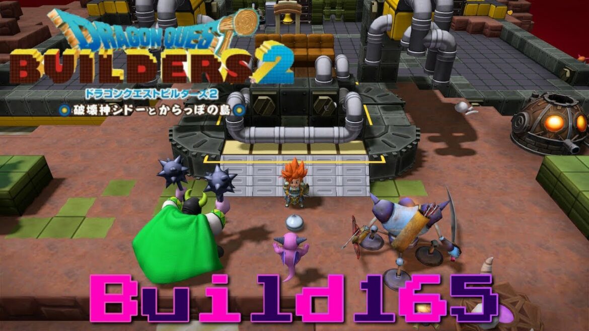 【DQB2】『ドラゴンクエストビルダーズ2 破壊神シドーとからっぽの島』Build 165 こんな物から近代乗り物を作る!