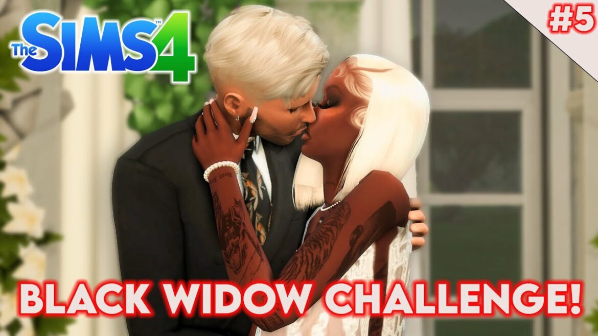 WE GOT MARRIED π°π // Black Widow Challenge Ep. 5 | The Sims 4 LP