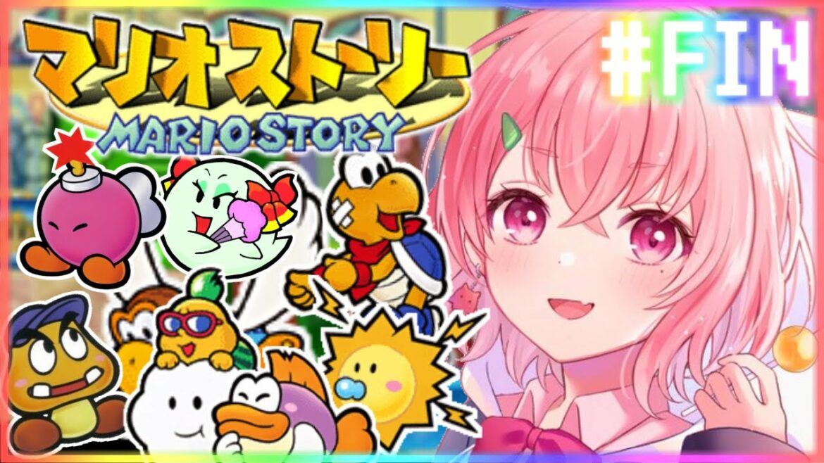 マリオストーリークリアまでやるやよ~!#FIN【にじさんじ/笹木咲】