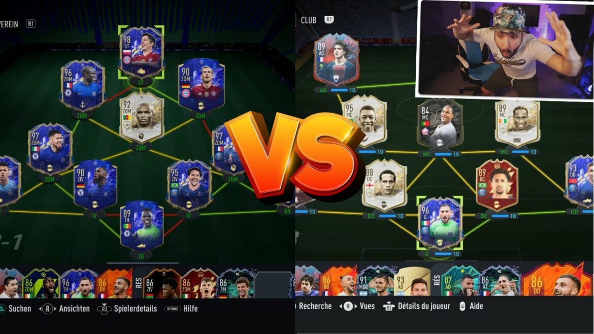 0€ VS 8000€ JE NOTE VOS ÉQUIPES – Riche VS Pauvre #16 ! FIFA 22