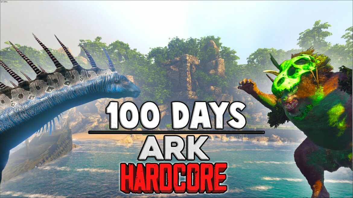 I Have 100 Days to Defeat Ark Lost Island!