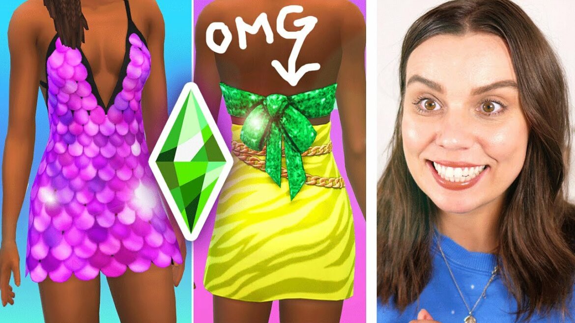 The Sims 4 Carnaval Streetwear Kit is SPARKLY AMAZINGNESS!