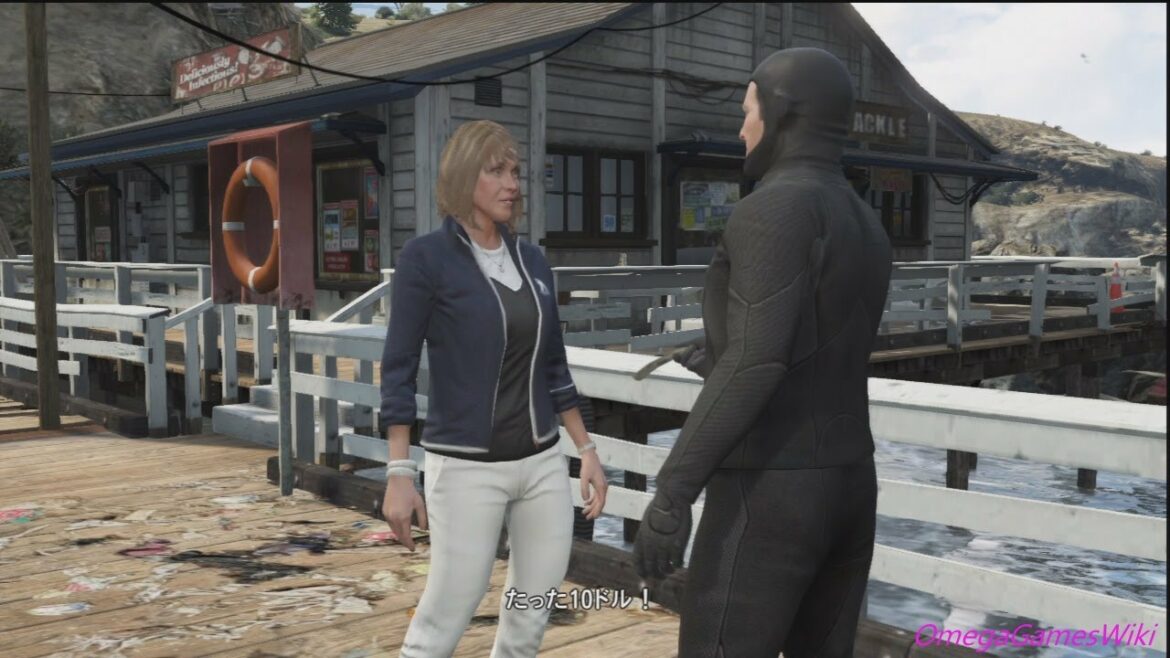 グランド・セフト・オート5 – 不審者と変質者ミッション No.41:海に流した真実 (潜水艦の破片 – 全30個)