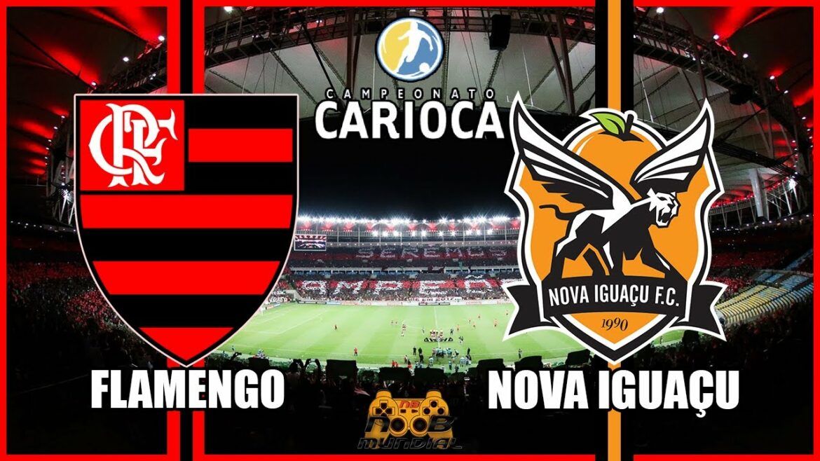 Flamengo x Nova Iguaçu 13/02/2022 Campeonato Carioca 6ªRodada FIFA 16